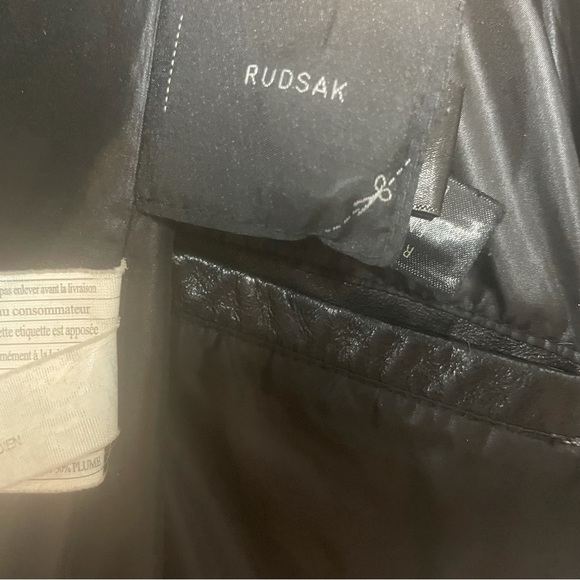 RUDSAK, unique, xs, used but in very good condition. Almost all leather and fur - Picture 7 of 8